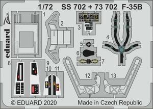 エデュアルド ズーム1/72 SS702 F-35B Lightning II for Italeri kits