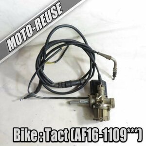 □【Tact タクト AF16】純正キャブレター　スロットルワイヤー付「PA 31F」□K23675