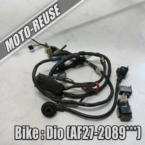 □【スーパーDIO ディオ AF27】純正メインハーネス+電装SET　CDI/レギュレター/IGコイル「GK8 CF488B」□K35223