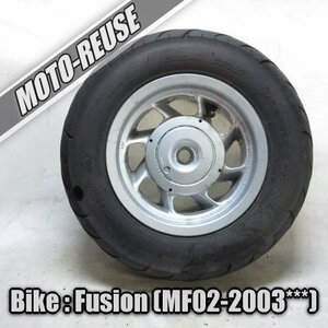 □【Fusion フュージョン MF02】純正リアホイール　後輪　山アリ□K47504