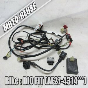 □【Dio Fit ディオフィット AF27】純正メインハーネス+電装SET　CDI/レギュレター/IGコイル「GCH CI694」□K46220