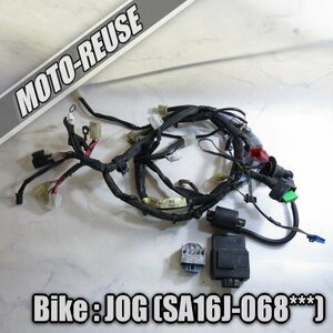 □【JOG ジョグ SA16J】純正メインハーネス+電装SET　CDI/レギュレター/IGコイル「5KN-01」□K25801