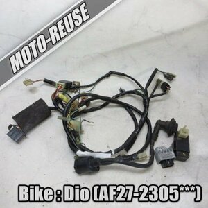 □【スーパーDIO ディオ AF27】純正メインハーネス+電装SET　CDI/レギュレター/IGコイル「GK8 CF488B」　AF28□K37233