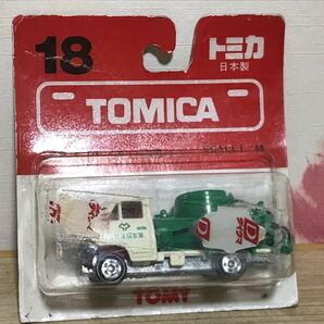 送料無料 当時物 未開封 トミカ トヨタ ダイナ バキュームカー 日本製 ミニカー TOMICA TOYOTA DYNA BACUUM CAR JAPANの画像1