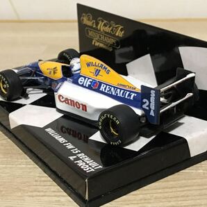 送料無料 1/43 ウィリアムズ ルノー FW15 フォーミュラーカー ミニカー ミニチャンプス MINICHAMPS WILLIAMS RENAULT A.PROST プロストの画像5