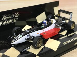 送料無料　1/43 ダラーラ 無限 ホンダ F301 ミニカー ミニチャンプス MINICHAMPS DALLARA MUGEN HONDA A.DAVIDSON BRITISH F3 CHAMPIONSHIP