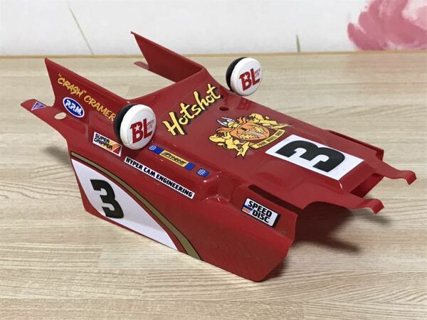 送料無料　タミヤ　ホットショット　赤　ラジコンボディ　TAMIYA HOTSHOT オフロードカー バギー