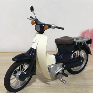 送料無料　ex:ride レトロバイク　ミニカー　figma 可動フィギュア用　ネイビーブルー　フリーイング FREEing