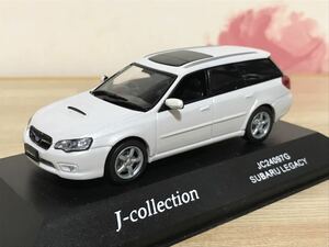 送料無料　1/43 京商 スバル レガシィ ツーリングワゴン ミニカー KYOSHO SUBARU LEGACY 2.0GT TOURING WAGON J-collection