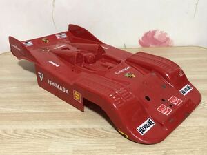 送料無料　1/12位　石政？　ポルシェ クラシックカー　レーシングカー　ラジコンボディ　ISHIMASA PORSCHE RACING CAR 当時物 旧車