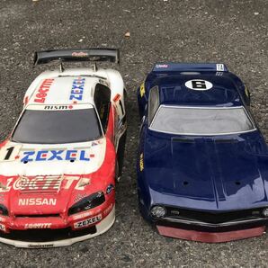 1/10 タミヤ hpi racing ジャンク ラジコンボディセット スカイライン GT-R R34 ロックタイト レーシングカー シボレー カマロ TAMIYAの画像2