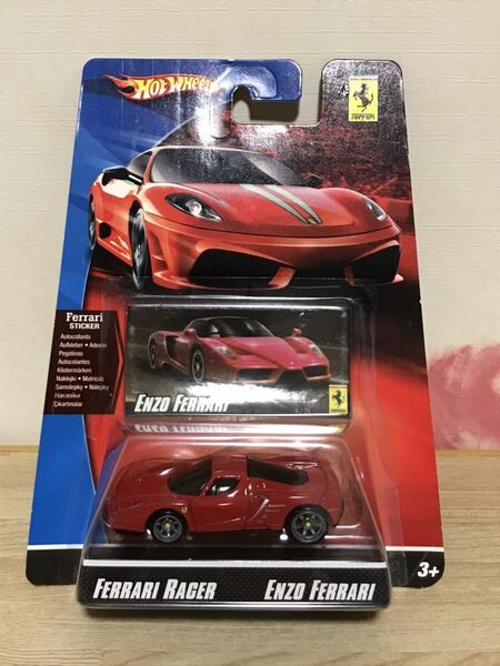 送料無料　未開封 ホットウィール フェラーリ レーサー エンツォ ミニカー HOTWHEELS FERRARI RACER ENZO マテル MATTEL 旧車 スーパーカー