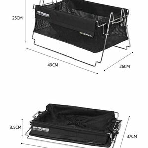 激渋！ShineTrip 折りたたみ式メッシュ収納ボックス 超豪華3点セット！ボックス2個！天板1枚！多機能 キャンプ アウトドアの画像10