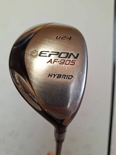 正規販売店購入　EPON　ユーティリティ AF-905 HYB　ロフト24　 リシャフトMCH-70　フレックスR　