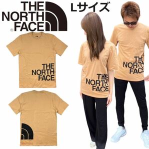 ザ ノースフェイス 半袖 Tシャツ NF0A812I カットソー アーモンド Lサイズ ハーフドームロゴ THE NORTH FACE BRAND PROUD TEE 新品