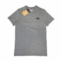 ザ ノースフェイス The North Face Tシャツ シンプルドーム 半袖 NF0A2TX5 ロゴ THE NORTH FACE S/S SIMPLE DOME TEE グレー XL 新品_画像3