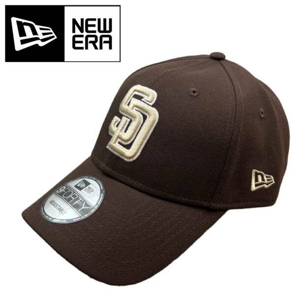 ニューエラ キャップ ナインフォーティ 野球帽 帽子 940 ベースボールキャップ パドレス ブラウン×ベージュ NEWERA 9FORTY 新品