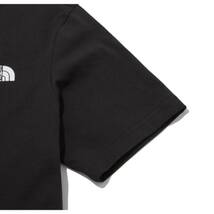 ザ ノースフェイス 半袖 Tシャツ NT7U ブラック Lサイズ コットン素材 クルーネック シンプルロゴ THE NORTH FACE COTTON S/S TEE 新品_画像7