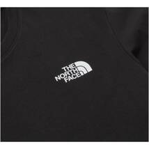 ザ ノースフェイス 半袖 Tシャツ NT7U ブラック Lサイズ コットン素材 クルーネック シンプルロゴ THE NORTH FACE COTTON S/S TEE 新品_画像6