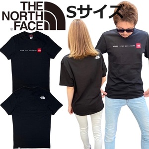 ザ ノースフェイス 半袖 Tシャツ NF0A2TX4 カットソー ミニボックスロゴ ブラック Sサイズ ユニセックス THE NORTH FACE S/S NSE TEE 新品