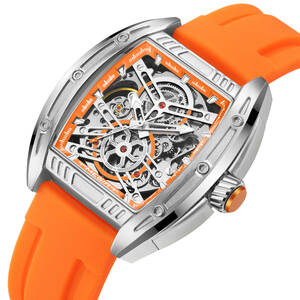 新作 腕時計 メンズ腕時計 アナログ クォーツ式 クロノグラフ ビジネスウォッチ 豪華 高級 人気 ルミナス 防水★UTM107-8601★オレンジ
