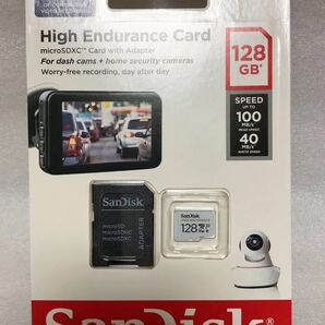 【新品未開封】ドラレコ用 未開封新品 高耐久 MicroSDカード マイクロSD MicroSDXC 128GB 100MB/s SanDisk サンディスクの画像1
