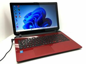 東芝 T55/56MR【4th Gen Core i7 / メモリ 8GB / SSD 120GB】Windows11(23H2) 起動確認済み