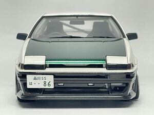 カーブティッククラブ AE86 トレノ 1985 （トヨタ） （1/24スケール ザ・チューンドカー No.45（旧） 055120）