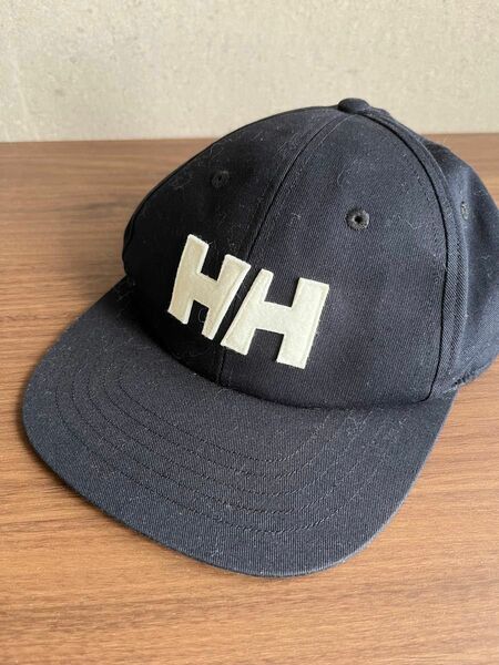 HELLY HANSEN ヘリーハンセン キャップ 帽子 黒 CAP ブラック ロゴ
