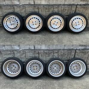 CRIMSON DP CUP monoblock 16インチ 5.5J +45 4H PCD100 165/50R16 タント ムーウ゛ ハスラー 軽カー クリムソン グッドイヤー LS2000の画像3