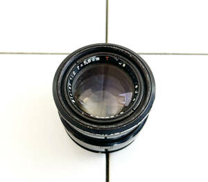 希少！Biotar 58mm F2.0 初期型ブラック銅鏡　M42マウント　カール・ツァイス・イエナ　ビオター58mm F2.0