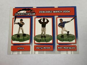 イチロー ICHIRO ALBERT PUJOLS SAMMY SOSA 2004 TOPPS PROMOTION CARD MARINERS CARDINALS CUBS オリックス