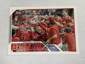 大谷翔平 TAYLOR WARD LOS ANGELES ANGELS TEAM CARD 2023 TOPPS SERIES 1 #93 DODGERS ANGELS 日本ハム