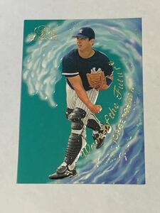 JORGE POSADA 1997 FLEER FLAIR SHOWCASE WAVE OF THE FUTURE RC INSERT YANKEES やや難有り