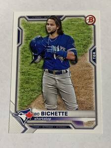 BO BICHETTE 2021 BOWMAN #7 BLUEJAYS 即決