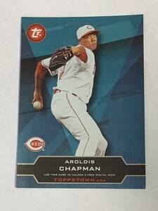 AROLDIS CHAPMAN 2011 TOPPS TOPPSTOWN PROMOTION CARD PIRATES YANKEES REDS 即決