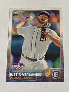 JUSTIN VERLANDER 2015 TOPPS OPENING DAY #122 ASTROS 即決