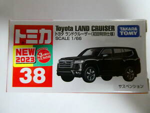  new goods unopened Tomica No38 Toyota Land Cruiser ( the first times special specification ) including in a package possible shrink equipped 