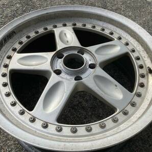 訳アリ/希少当時物/RAYS/レイズ/VOLKRACING/ボルク/グループC/Gr-C/17x7J&8J/114.3-5H/付属品多数/リバレルベースの画像3