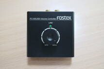 FOSTEX(フォステクス) ／ボリューム・コントローラー PC100USB USB DAC(D/Aコンバーター) ヘッドホンアンプ ライン出力 USBバスパワー_画像2