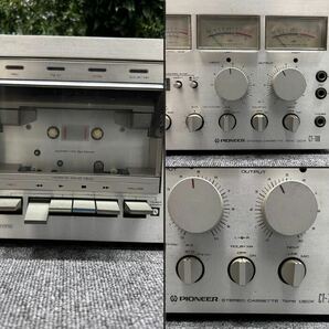 【通電可】Pioneer パイオニア カセットデッキ CT-700 オーディオ機器 の画像6