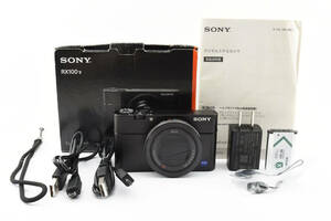 ★外観極上品★ SONY ソニー Cyber-shot DSC-RX100M5A RX100V サイバーショット コンパクトデジタルカメラ ブラック 元箱付 #1216