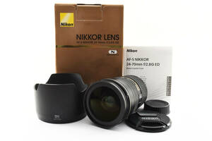 ★実用品★ Nikon ニコン AF-S 24-70mm F2.8 G ED 大三元レンズ ナノクリスタルコート #1231