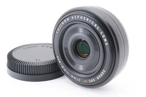 ★外観美品★ FUJIFILM フジフィルム FUJINON SUPER EBC XF 27mm F2.8 フジノン ブラック 単焦点レンズ パンケーキ #959