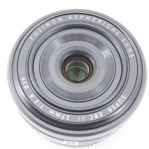 ★外観美品★ FUJIFILM フジフィルム FUJINON SUPER EBC XF 27mm F2.8 フジノン ブラック 単焦点レンズ パンケーキ #959の画像5