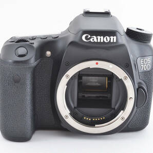 ★外観美品★ Canon キヤノン EOS 70D ボディ デジタル一眼レフカメラ 現状品 #1265の画像3