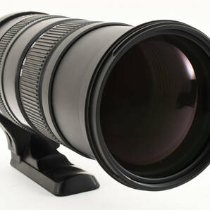 ★良品★ SIGMA シグマ APO 150-500mm F5-6.3 DG OS HSM 【Nikon ニコン Fマウント】超望遠ズームレンズ フード・三脚座付き #1328の画像4