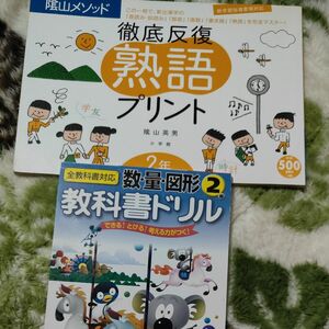 未使用 小学2年 陰山英男 陰山メソッド 徹底反復熟語プリント 国語 こくご 算数 さんすう 教科書ドリル 数量図形 家庭学習 