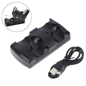 PS4 コントローラー充電器 充電ドック 充電ステーション ゲームパッド用USBデュアル充電 充電式 コントローラー ジョイスティック