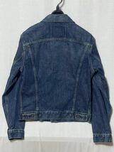 【LEVI'S 71557】2001年復刻 3rd リーバイス デニムジャケット ジージャン トラッカー ビッグE サイズ38 サード 日本製_画像3